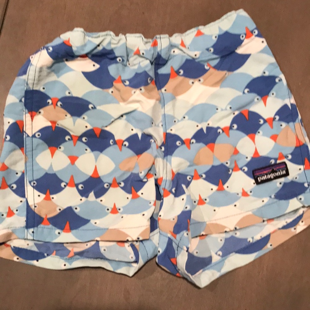 Patagonia swim shorts size 2T